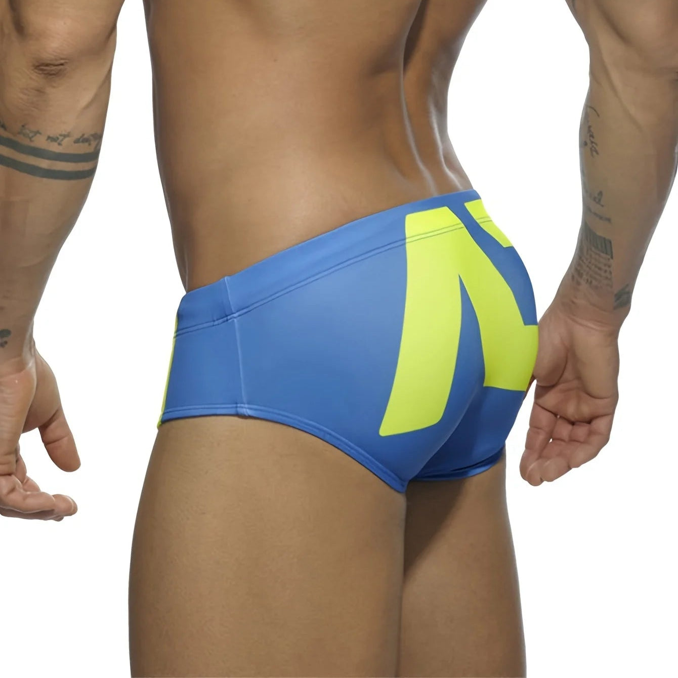 neon edge swim briefs