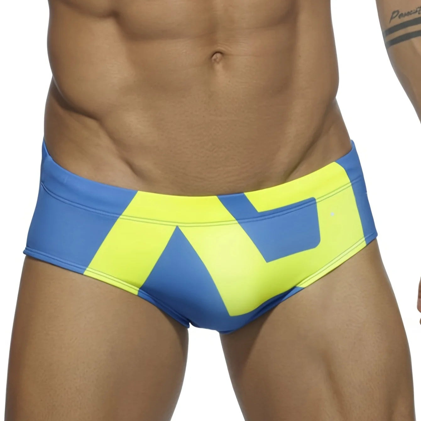 neon edge swim briefs