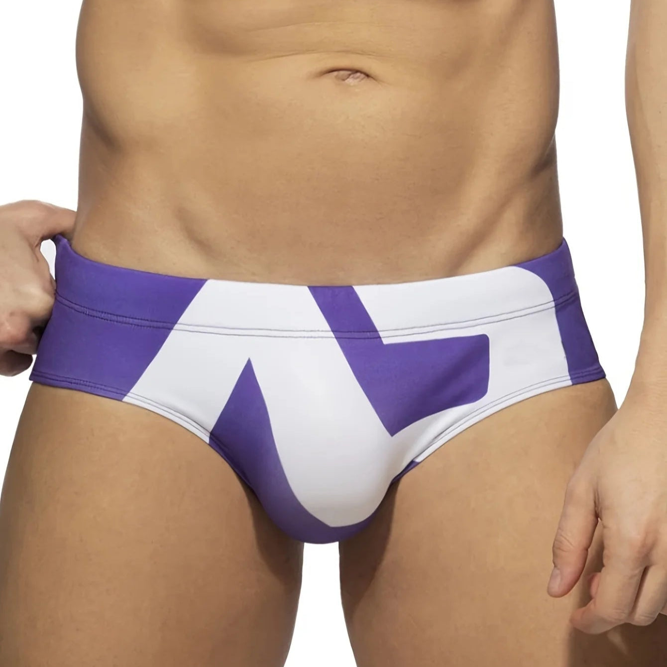 neon edge swim briefs