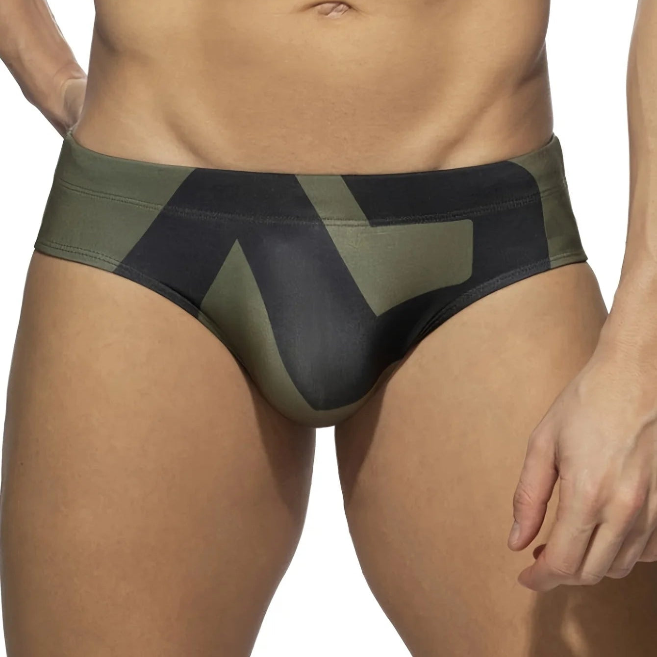 neon edge swim briefs