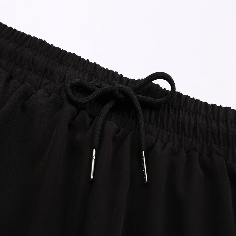 waveluxe long trunks - black