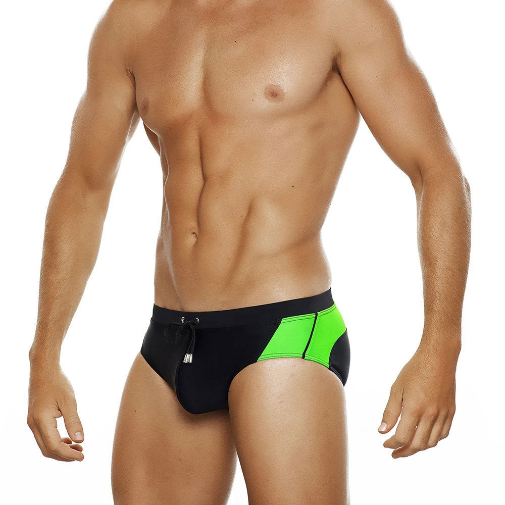 blue velvet swim briefs
