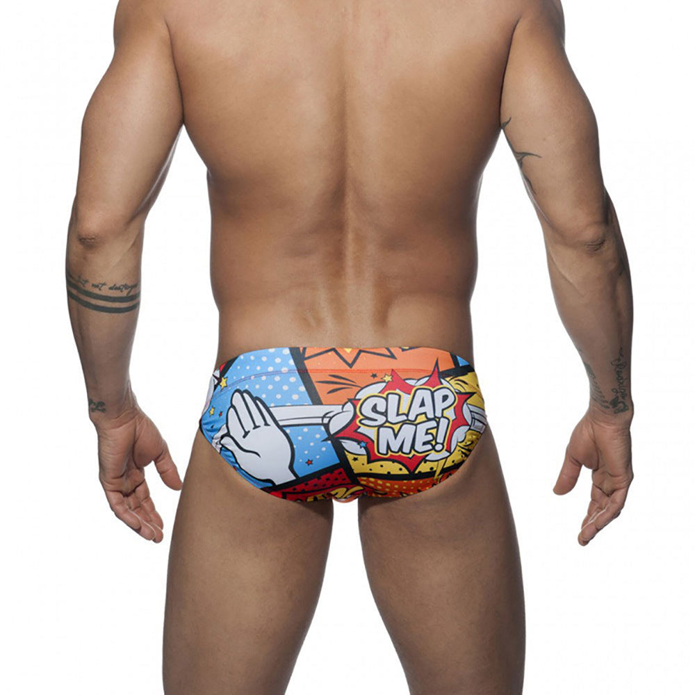 tropical vibe limited edition swim briefs