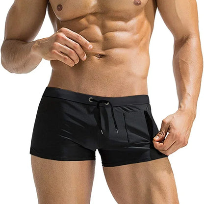 AquaVibe Boxer Swim Trunks
