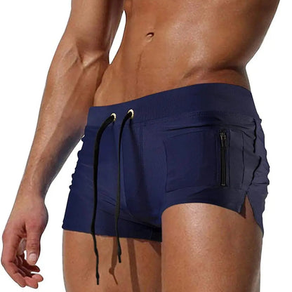 AquaVibe Boxer Swim Trunks