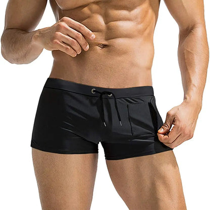 AquaVibe Boxer Swim Trunks