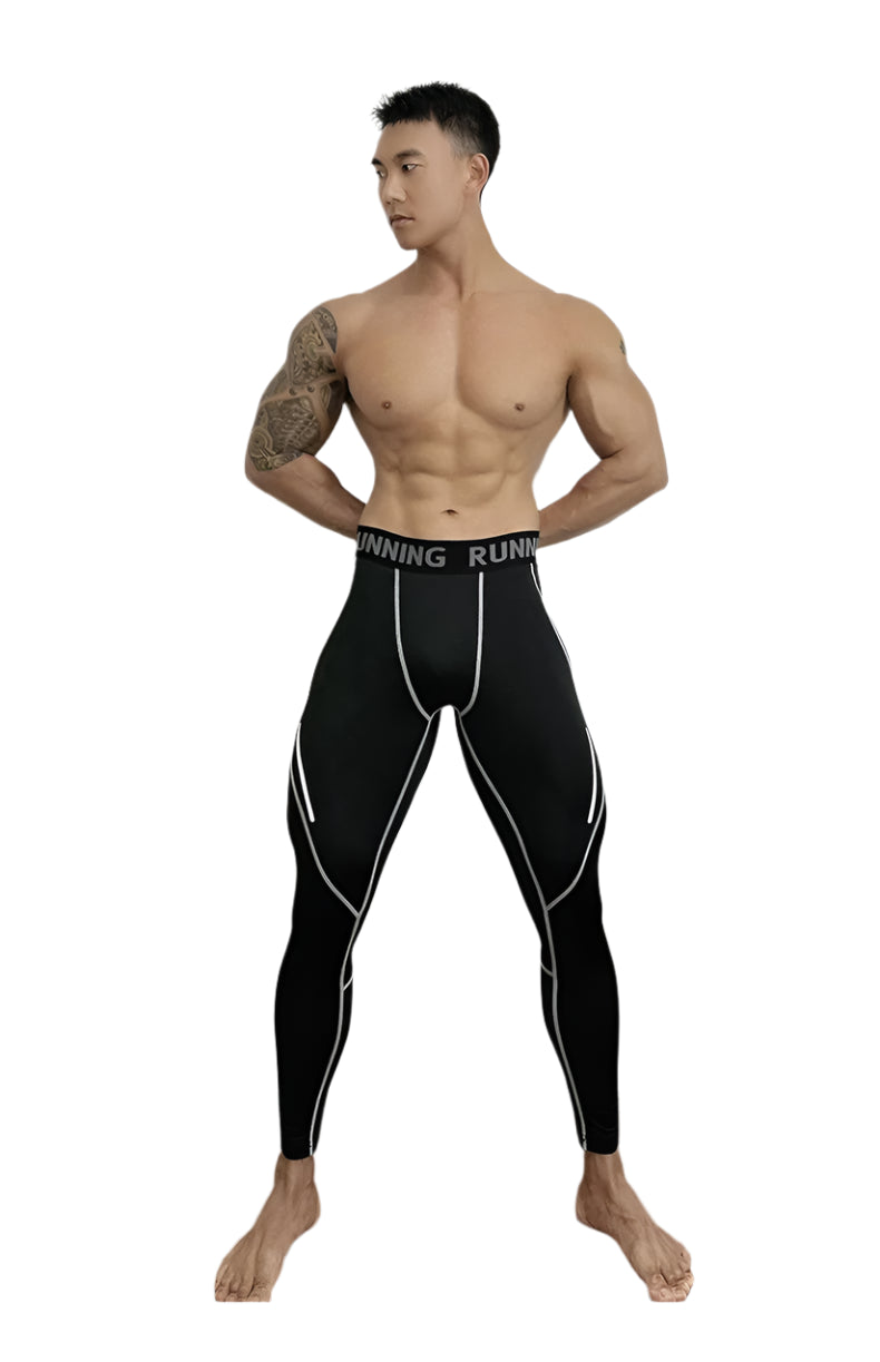 performance pro ultra-sleek compression running tights