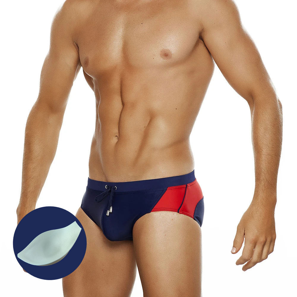 blue velvet swim briefs