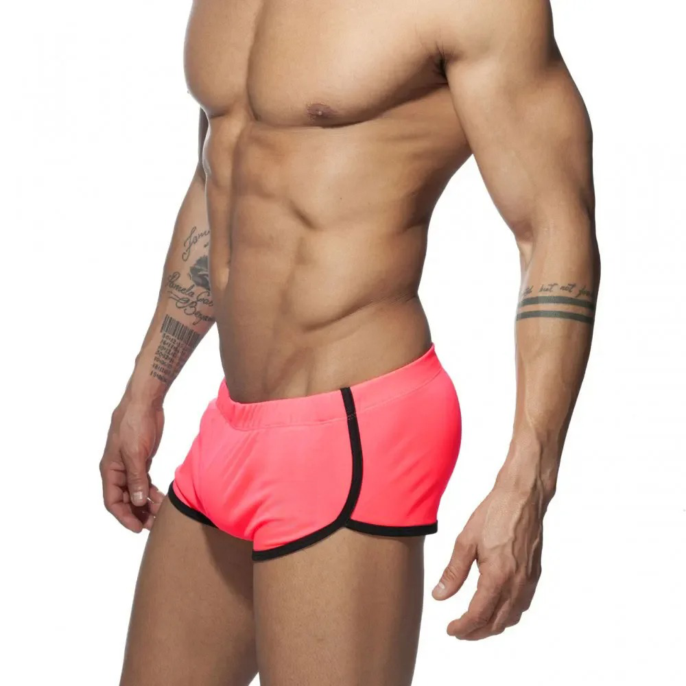 neon heatwave swim shorts